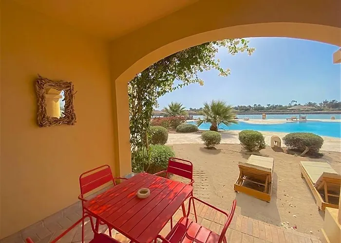 Apartman Magical 2br Ground/free Pool & Lagoon Access @elgouna