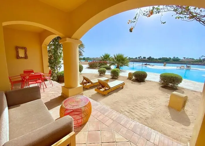 Apartman Magical 2br Ground/free Pool & Lagoon Access @elgouna Gurdaka