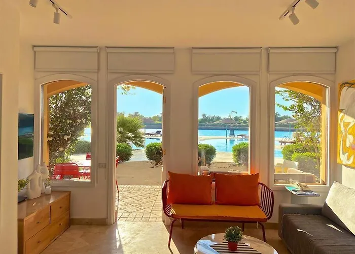 Apartman Magical 2br Ground/free Pool & Lagoon Access @elgouna *